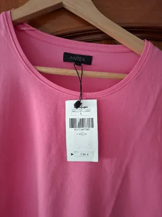 Camiseta ANTEA Rosa Talla L