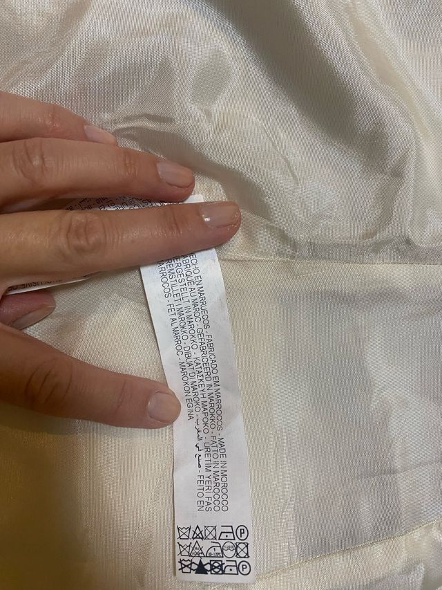 Chaleco Zara cuadros