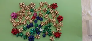 70 coccarde decorative varie dimensioni