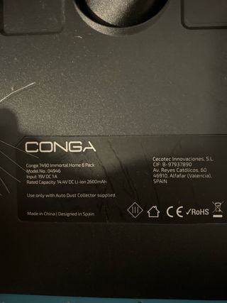 Conga 7490 inmortal Cecotec