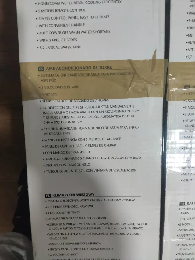 Tigo Solar Enfriador de Aire Torre