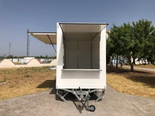 Remolque Tienda Blanco