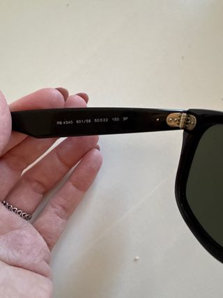 Ray-Ban Wayfarer Ease Gafas de Sol Negras