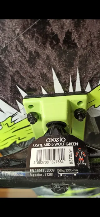 Skate Oxelo MID5 lobo