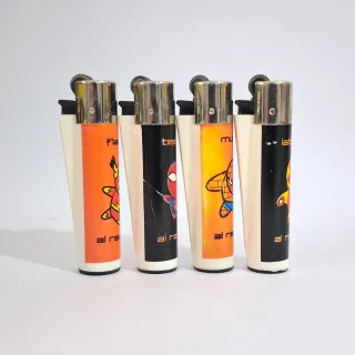 Accendini Clipper Supereroi pepita papaya