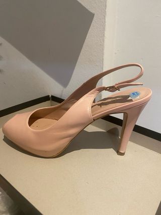 Zapatos de piel Lodi rosa