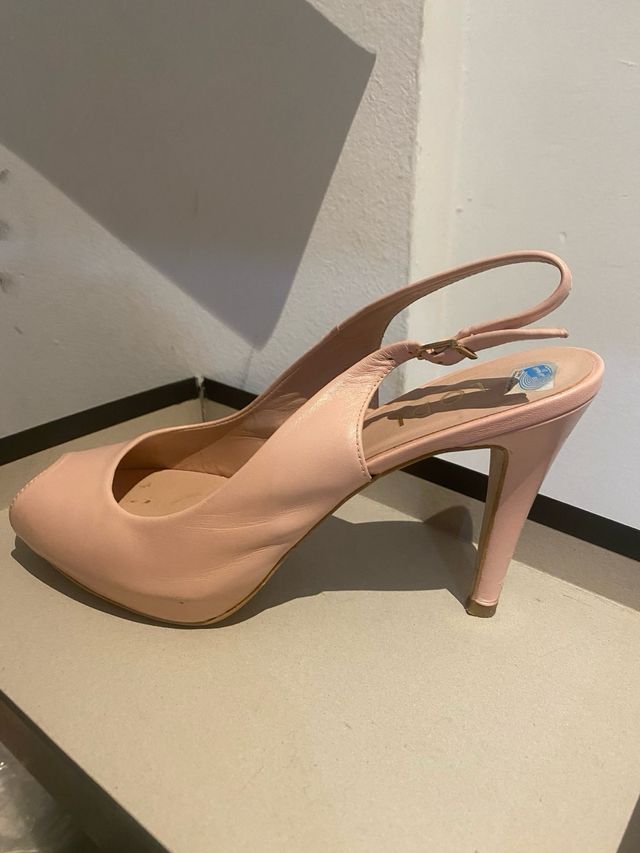 Zapatos de piel Lodi rosa