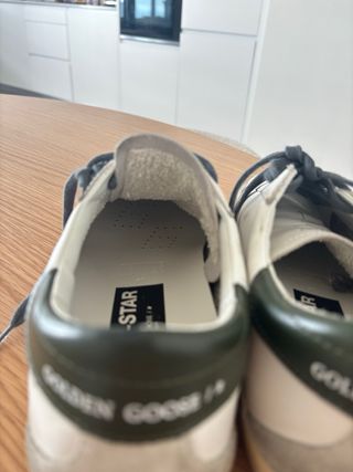 Golden Goose Sstar Sneakers Blancas y Verdes