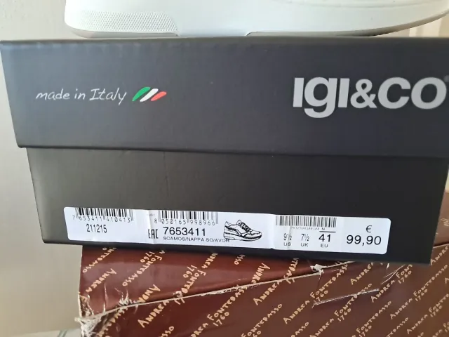 Scarpe IGI&CO beige/bianche