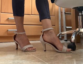 Sandalias de verano gris 38