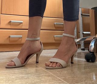 Sandalias de verano gris 38
