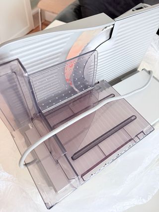 Cortadora de fiambre, pan y más, peso 5 kilos