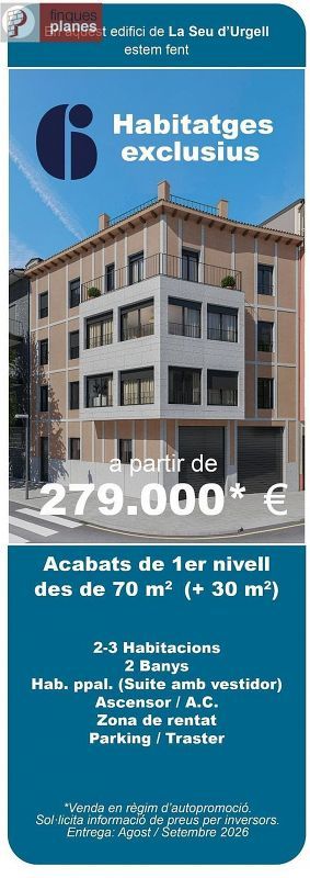 Piso en venta en Seu d´Urgell, la