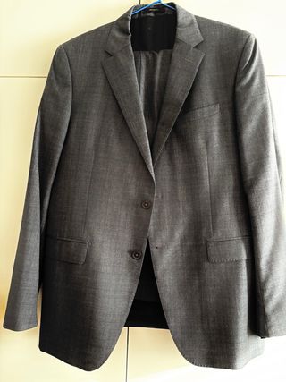 Traje Massimo Dutti Gris Hombre