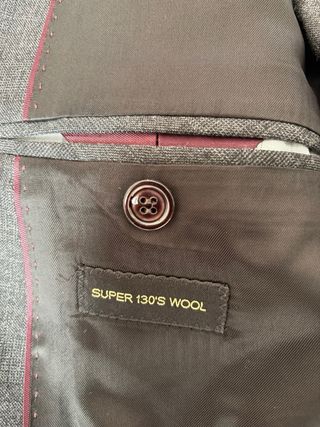 Traje Massimo Dutti Gris Hombre