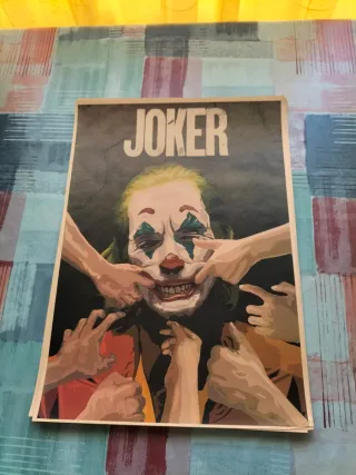 Lote posters papel madera replica