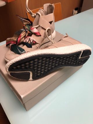 Deportivas FILIPPO Talla 37 Nude/Verde