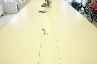 Mesa KVADRAT 2 GEMO 6 puestos. IDEAL COWORKING