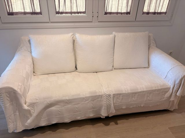 Conjunto sofás 2 y 3 plazas tela