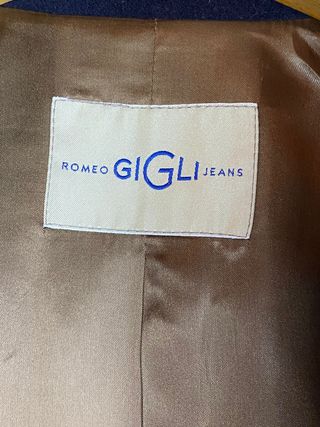 Cappotto Romeo Gigli Jeans Invernale Nero