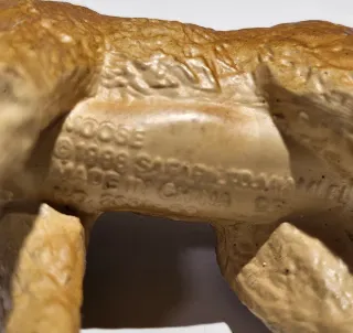 Alce Schleich y cría safari