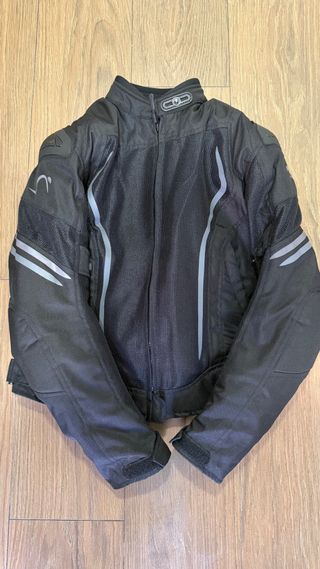 Chaqueta de moto negra - 4 estaciones (S)