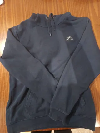 Sudadera Kappa Vintage Azul Marino