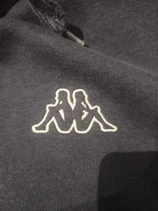 Sudadera Kappa Vintage Azul Marino