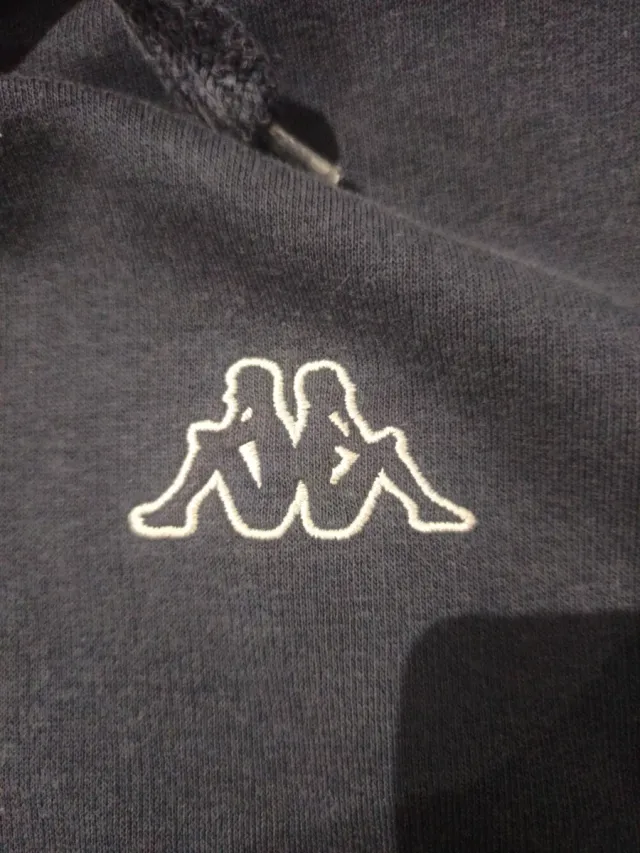 Sudadera Kappa Vintage Azul Marino