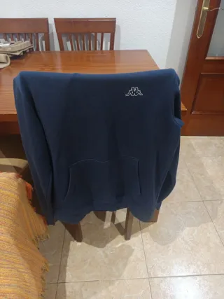 Sudadera Kappa Vintage Azul Marino
