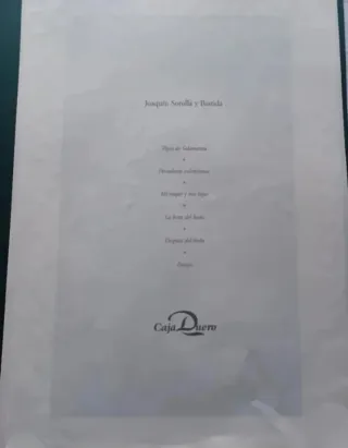 Láminas antiguas Joaquín Sorolla