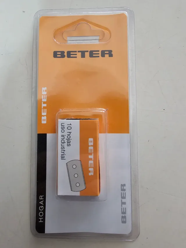 Cuchillas Beter 10 hojas uso industrial