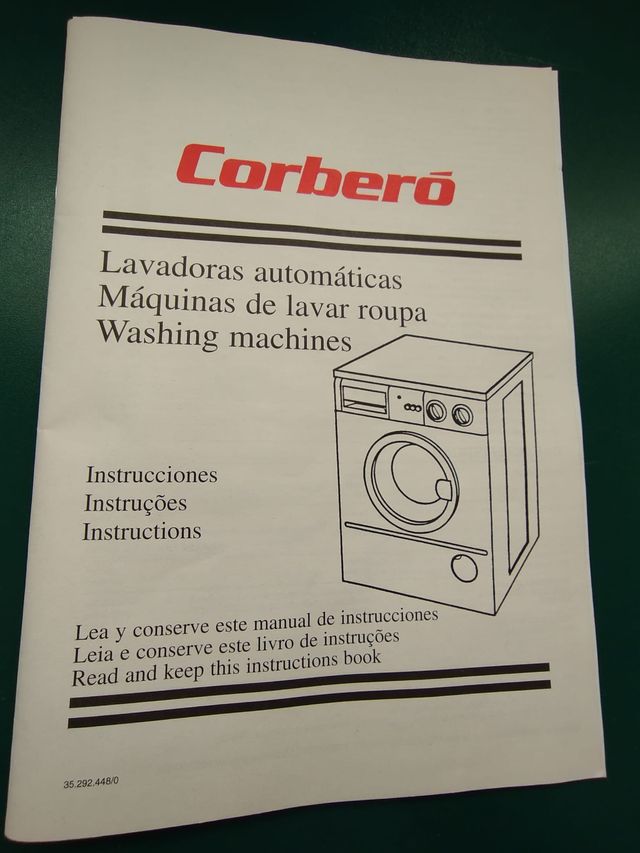 Lavadora Corberó LDE 1850