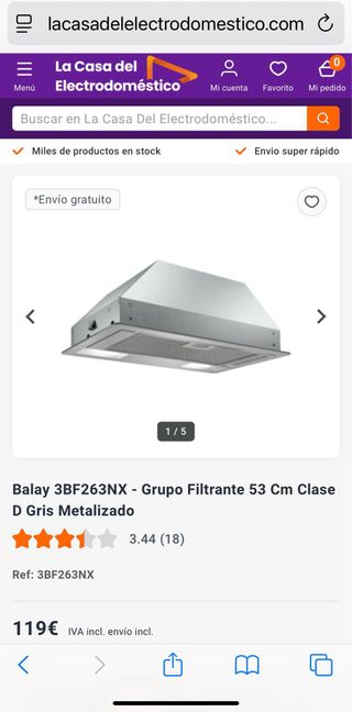 Cocina Nueva Completa con Electrodomésticos NUEVOS