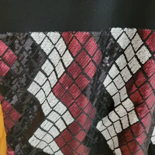 Vestido fiesta black negro y multicolor talla únic