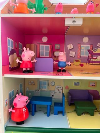 Casa Peppa Pig de Madera