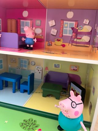 Casa Peppa Pig de Madera