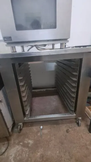 Soporte horno acero inoxidable