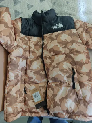 Chaqueta The North Face Beige/Marrón Talla M