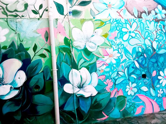 Arte Mural Grafiti PINTOR diseño deco comercial