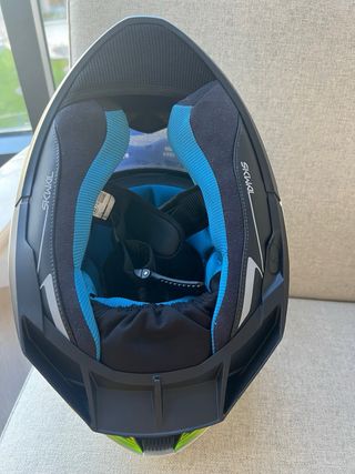 Casco Shark SKWAL 2 BLANK Talla XS Blanco