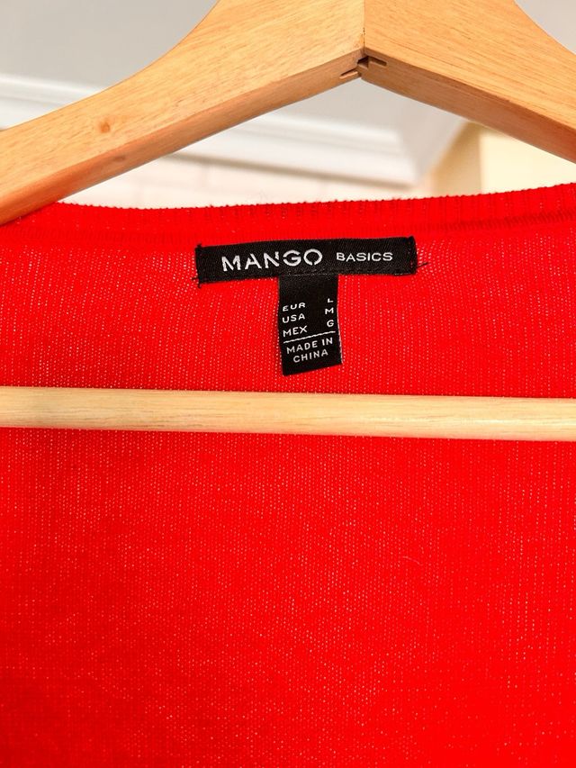 Chaqueta Mango Roja Talla L