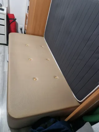 Canapé abatible 105cm con colchón