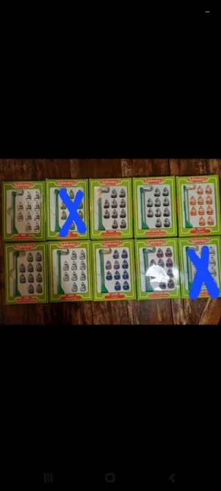 Lotto 8 squadre Subbuteo La leggenda