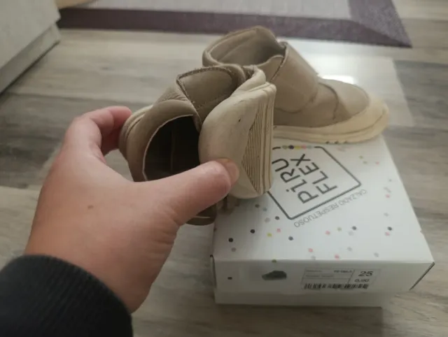 Botines barefoot talla 25