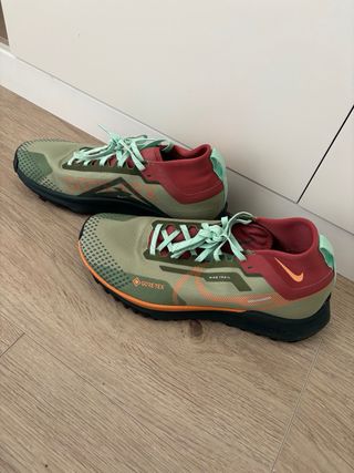 Nike Gore-Tex Trail Verde Naranja