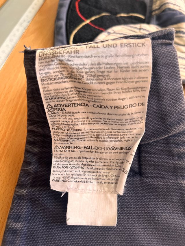 Portabebés Ergobaby Adapt Azul Marino