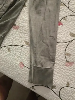 Sudadera Desigual cremallera gris XL