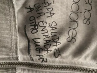 Sudadera Desigual cremallera gris XL