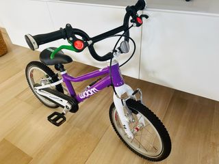 Bicicleta Woom Morada 14 Infantil